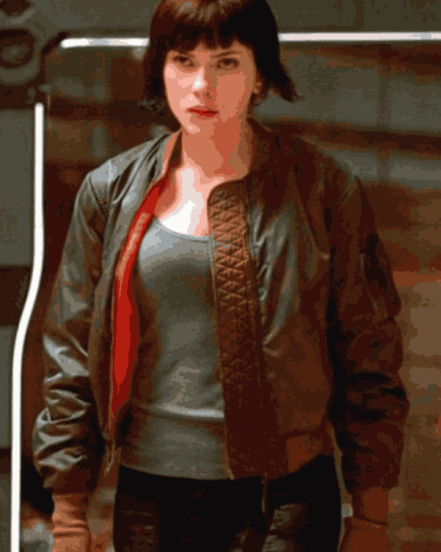Scarlett Johansson Ghost In The Shell Jacket