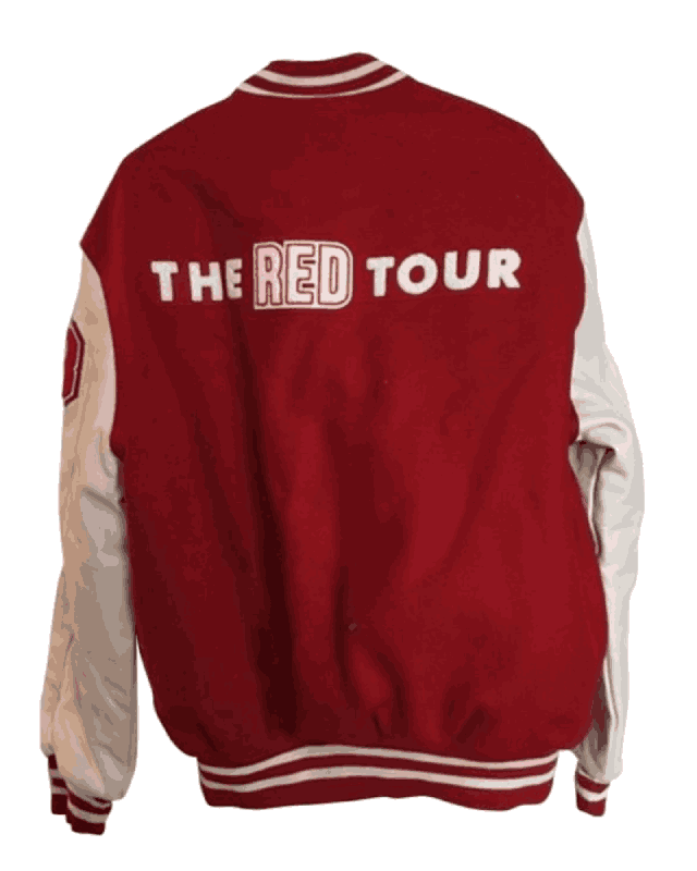 The Red Tour Taylor Swift Letterman Jacket