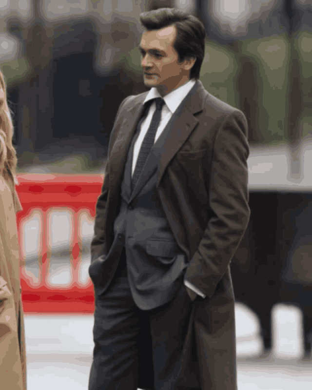 Anatomy of a Scandal James White Brown Coat