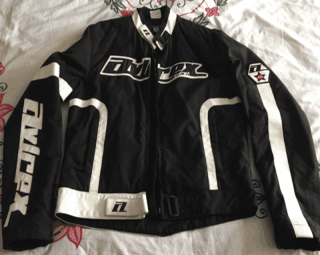 Men’s Biker Leather Black Zippered Jacket