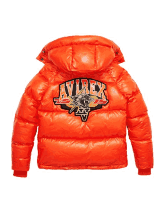 Wildcat Varsity Down Orange Jacket