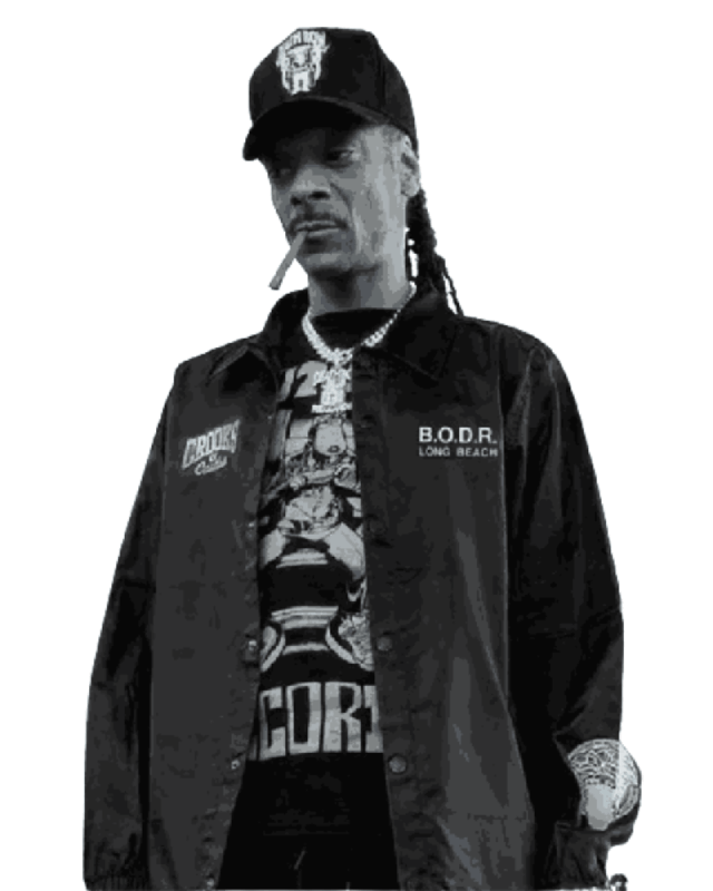 Snoop Dog B.O.D.R. x Crooks Coaches Jacket