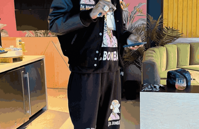Death Row x Dr Bombay Varsity Leather Jacket