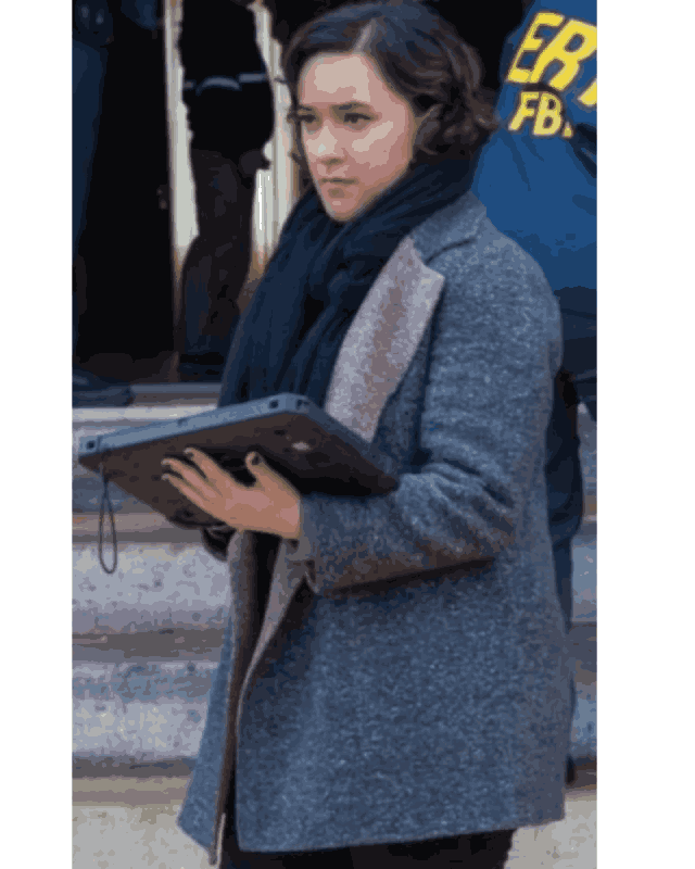 FBI Most Wanted S03 Hana Gibson Boucle Coat