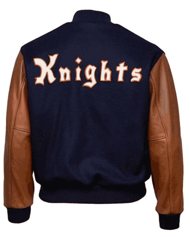 New York Knights Blue Wool Jacket | Celebrity Jackets