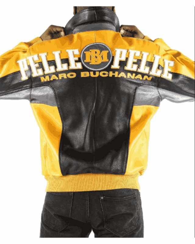 Pelle Pelle Marc Buchanan Yellow Jacket
