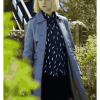 Queens of Mystery Matilda Stone Blue Belted Coat