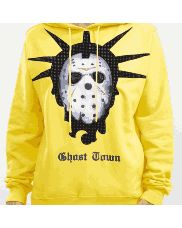 Men’s Ghost Town Yellow Hoodie