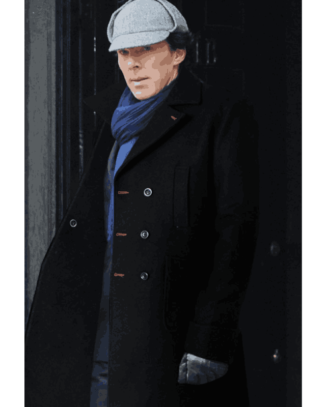 Sherlock Holmes Black Coat