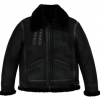 USA Black B-3 Shearling Jacket