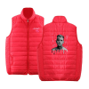 Lil Peep Sleeveless Graphic Bomber Red Polyester Vest