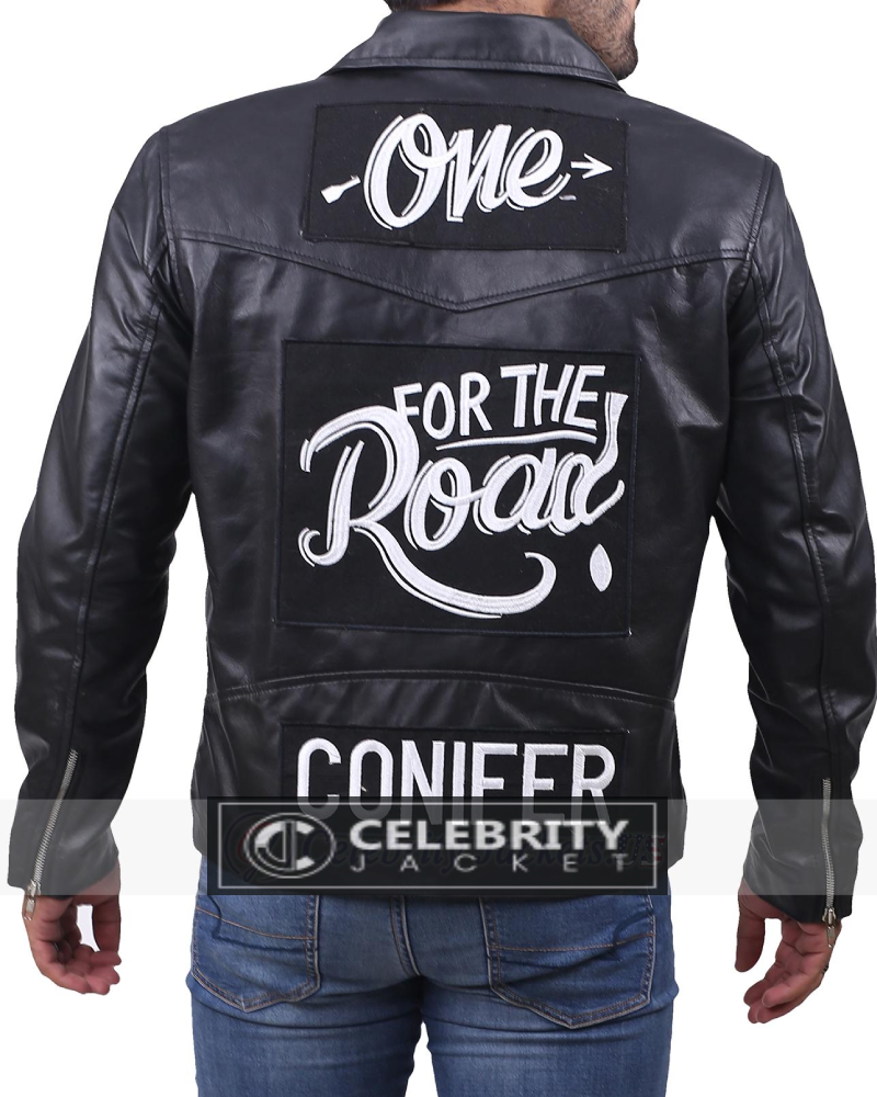 Alex Turner One For The Road Conifer Black Leather Jacket
