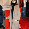 Anne Hathaway Oversized Wool Coat