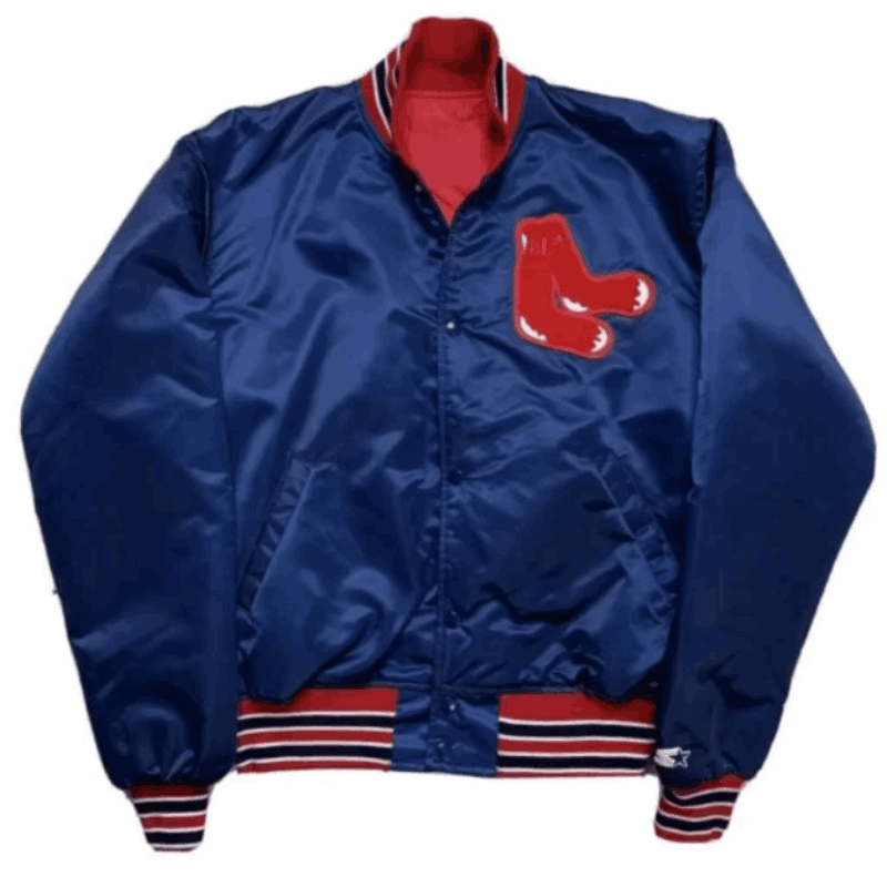 Boston Red Sox 80’s Blue Satin Jacket