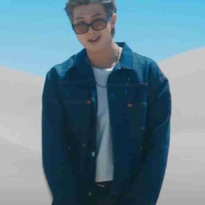 BTS Yet To Come 2022 Kim Nam-Joon Denim Jacket