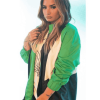 Demi Lovato Dancing with the Devil Green Jacket