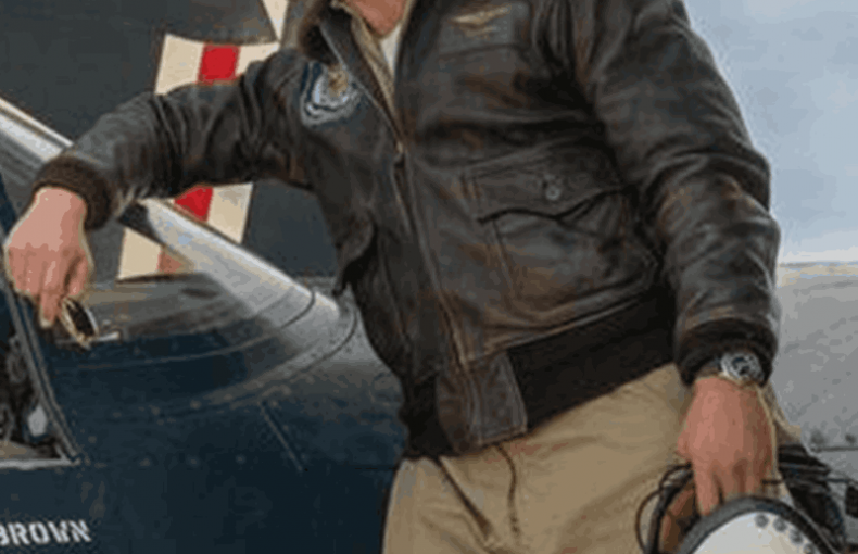 Devotion 2022 Tom Hudner Leather Jacket