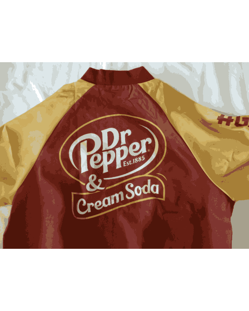 Dr Pepper & Cream Soda Bomber Nylon Jacket