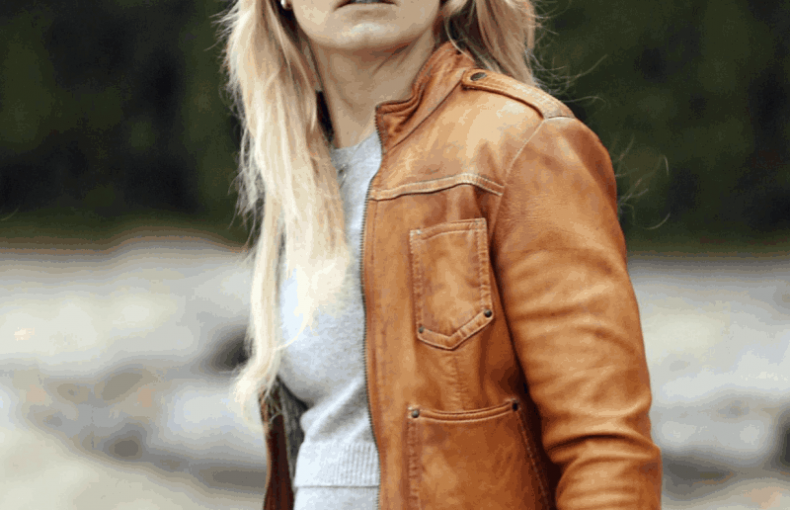 Emma Swan Once Upon a Time Tan Brown Leather Jacket