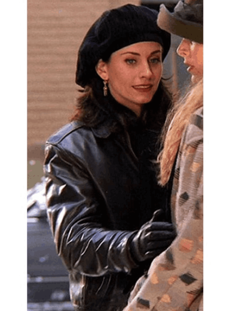 Friends Monica Geller Courteney Cox Leather Jacket