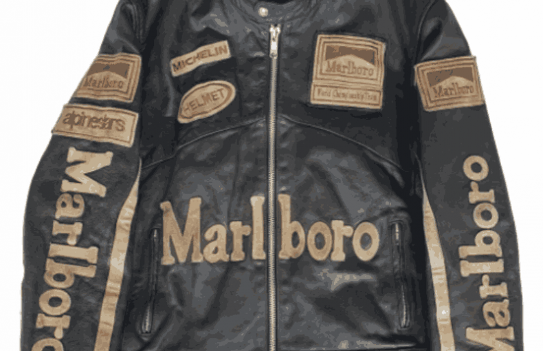 Marlboro Vintage Racing Leather Jacket