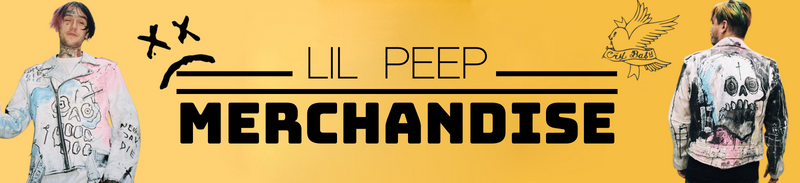 Lil Peep Merchandise Banner