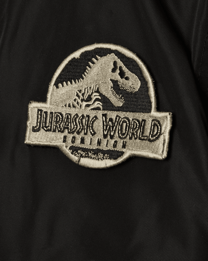 Jurassic World Heath Unisex Winter Black Bomber Jacket