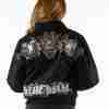 Pelle Pelle Women Black Wool Varsity Jacket