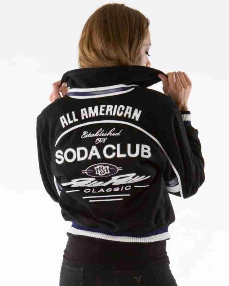 Pelle Pelle Women Soda Club Black Wool Jacket