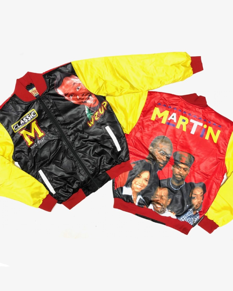 Retro Label Martin 90’s Bomber Nylon Jacket