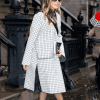 Sarah Jessica Parker Checkered Coat