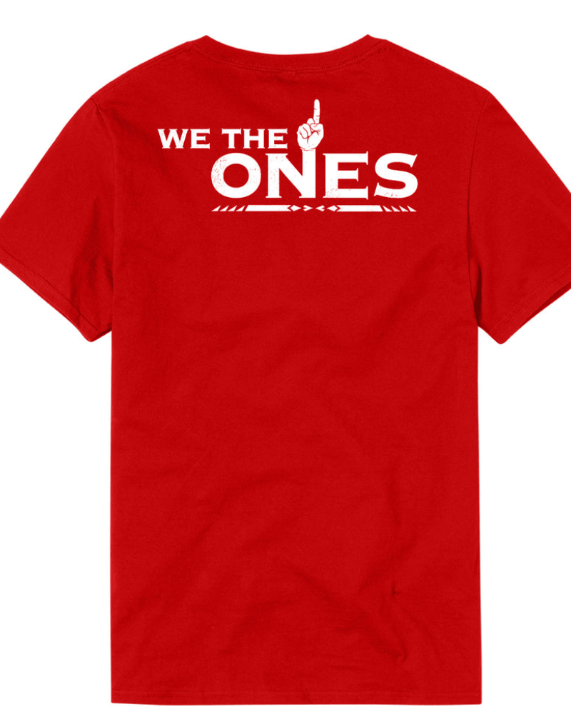 The Bloodline "We The Ones" Red Authentic T-Shirt