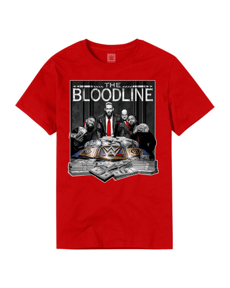 The Bloodline "We The Ones" Red Authentic T-Shirt