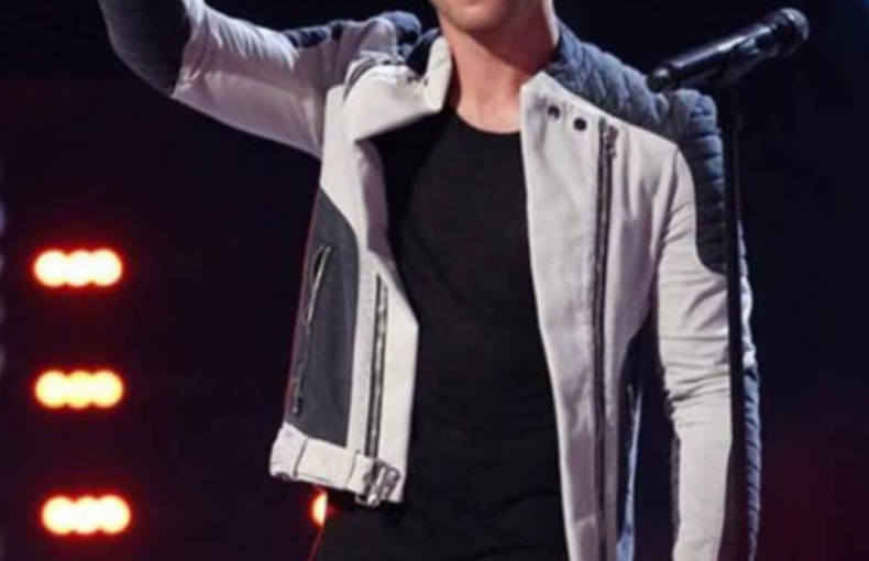 The Voice Nick Jonas Motorcycle Leather Jacket