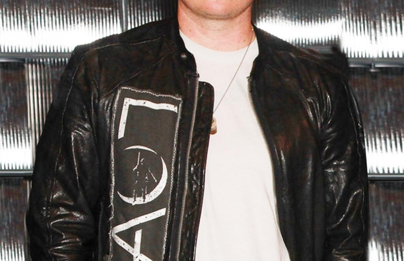 Tom Delonge Angels and Airwaves Black Leather Jacket