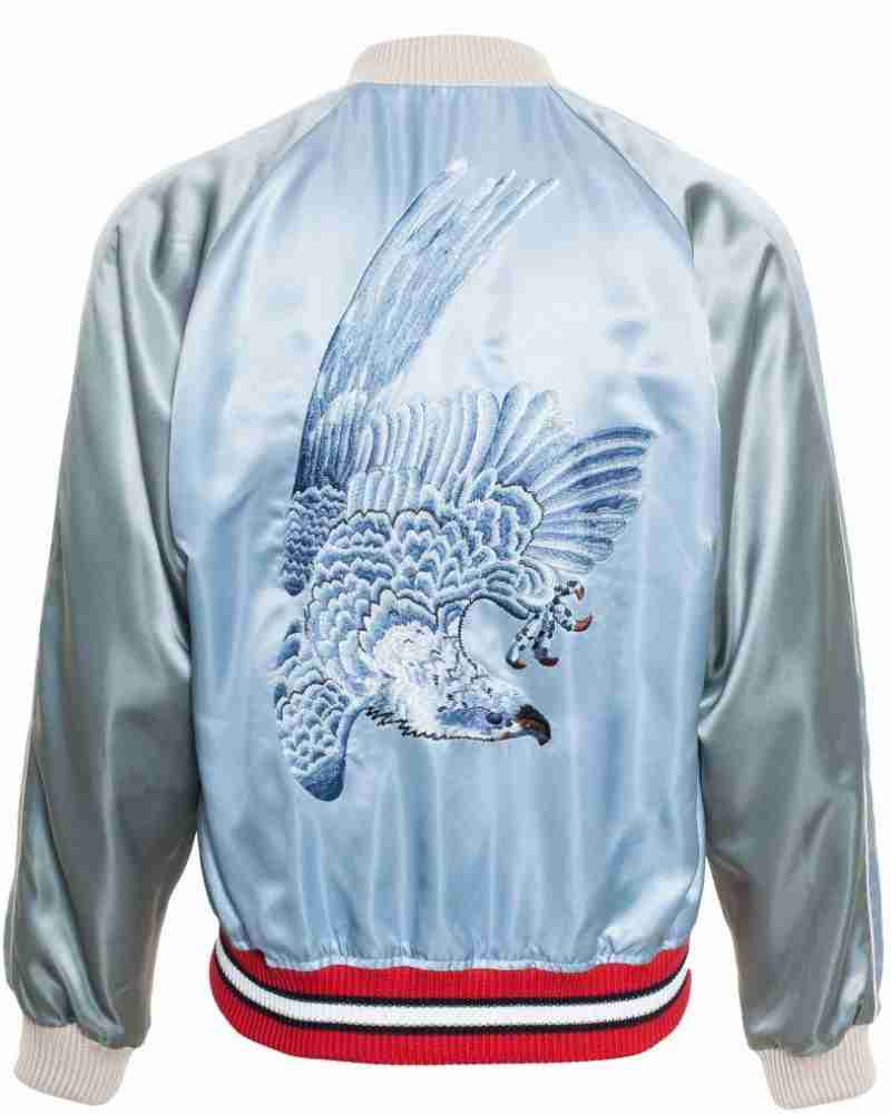 Jared Leto Souvenir Blue Silk Jacket
