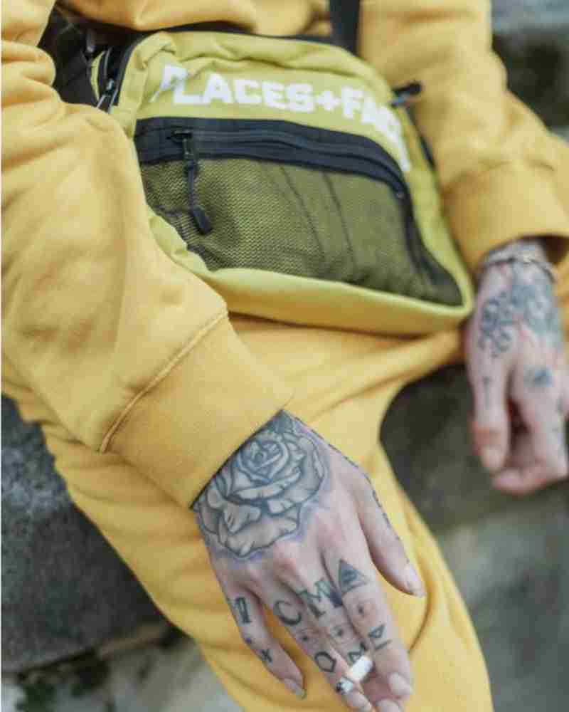 Lil Peep Places + Faces Yellow Tracksuit