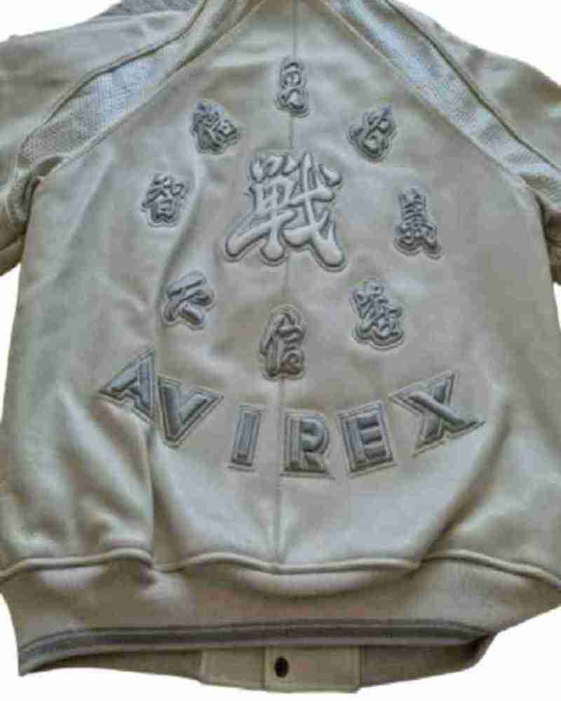 Grand Master 75 Leather White Jacket