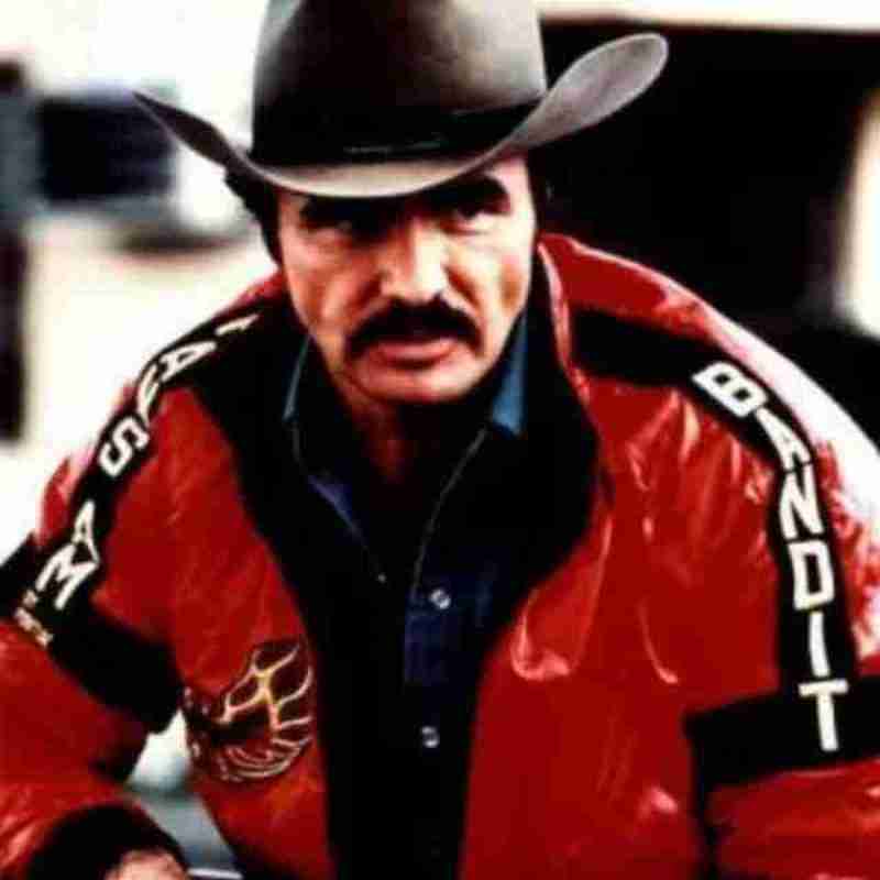 Burt Reynolds Bandit Trans Am Red Leather Zippered Jacket