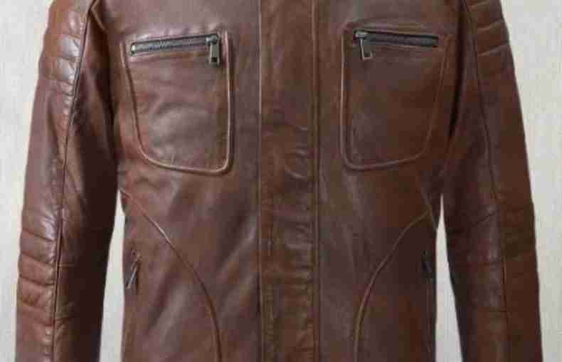 Firefly Moto Spanish Brown Leather Jacket
