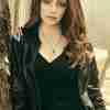 Legacies Danielle Rose Russell Leather Black Jacket