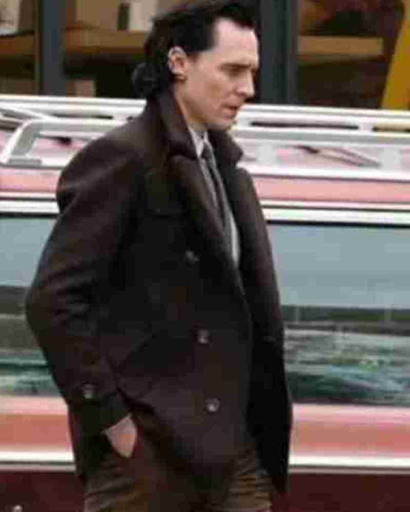 Loki Season 2 Tom Hiddleston Brown Peacoat