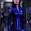 Mass Effect 3 Ashley Williams Leather Purple Jacket