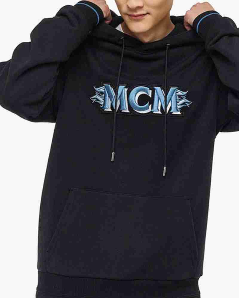 MCM Black Wool Hoodie