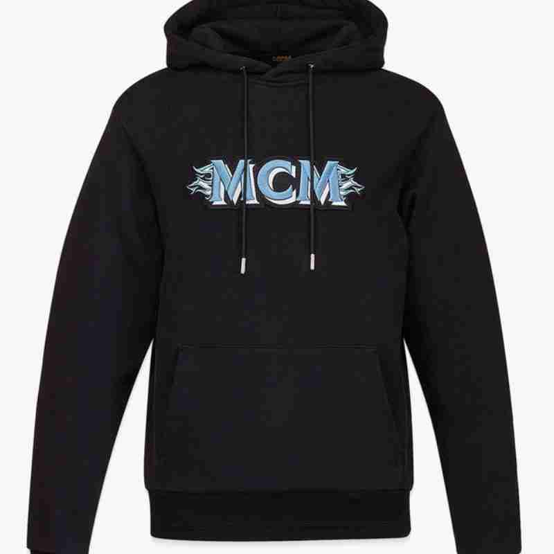 MCM Black Wool Hoodie