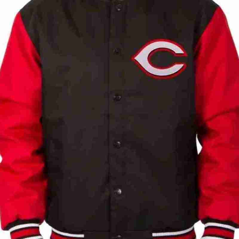 Men’s Cincinnati Reds JH Design Twill Jacket