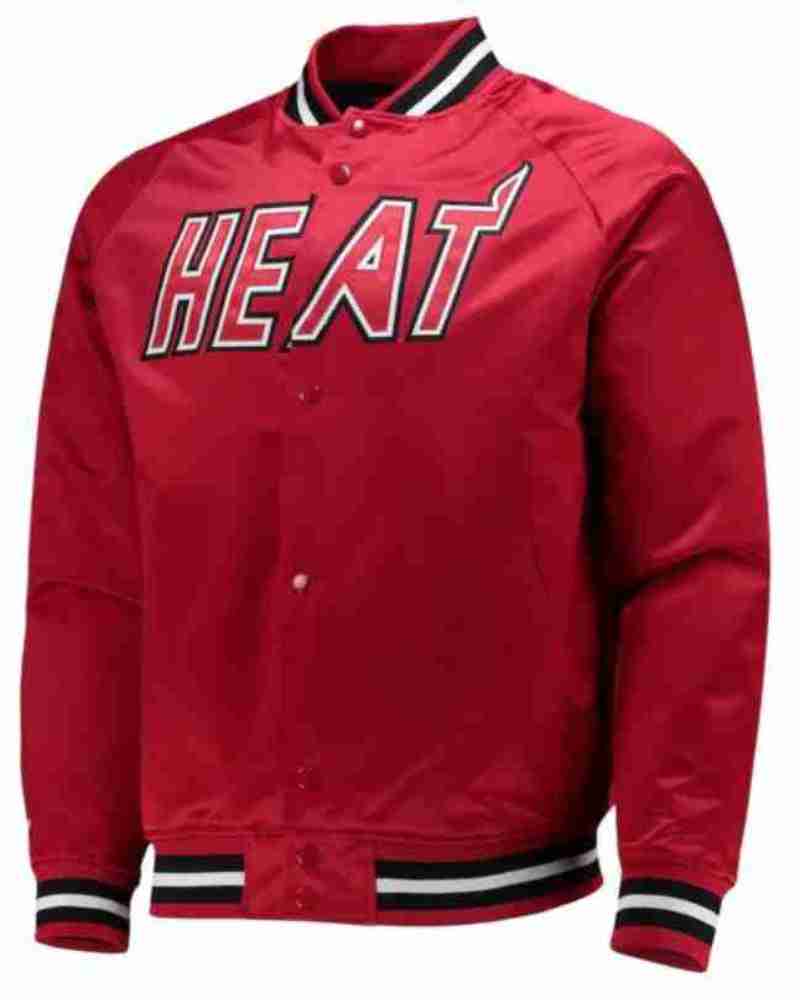 Miami Heat Hardwood Classics Red Jacket