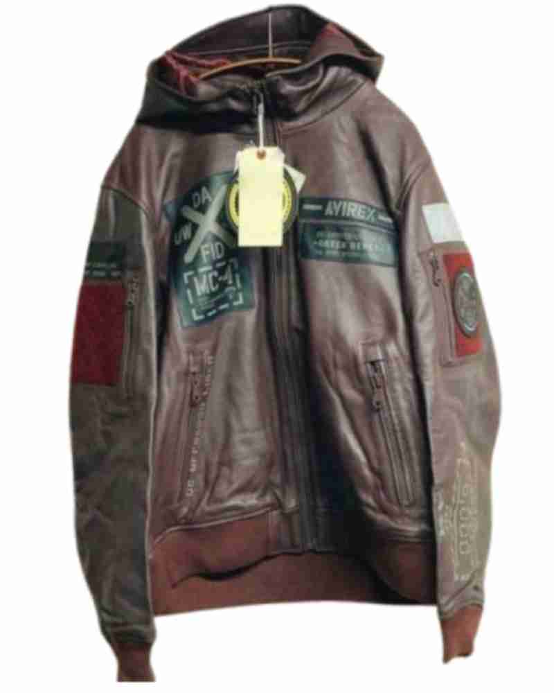 Military Sheepskin Leather Jacket