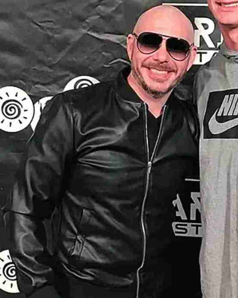 Pitbull Black Leather Jacket