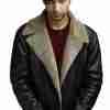 Arjun Batra TV Series Resident Evil 2022 Ahad Raza Mir Black Shearling Leather Jacket